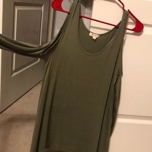 off the shoulder shirt